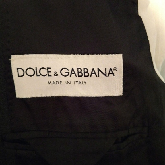 Dolce & Gabbana Three Button Flat Front Suit 40R - Picture 10 of 10